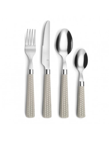 Cutlery Set Amefa Paille Grey 24...