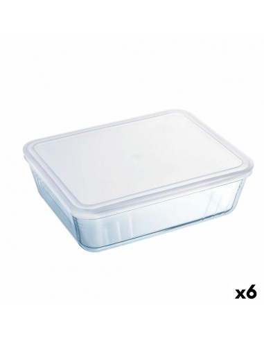 Rectangular Lunchbox with Lid Pyrex...