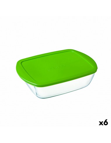 Rechteckige Lunchbox mit Deckel Pyrex...