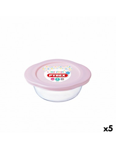 Ronde Lunchtrommel met Deksel Pyrex...