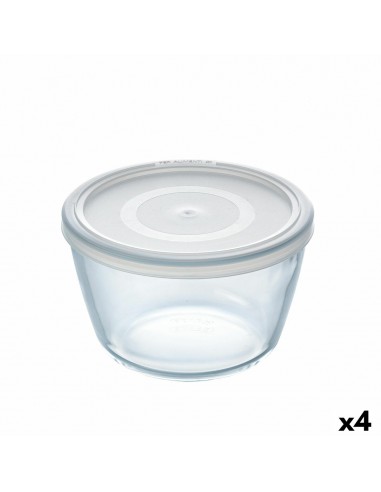 Ronde Lunchtrommel met Deksel Pyrex...