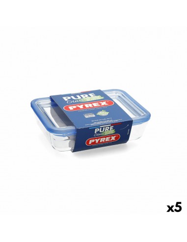 Hermetic Lunch Box Pyrex Pure Glass...