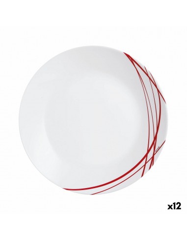 Assiette plate Arcopal Domitille Rojo...