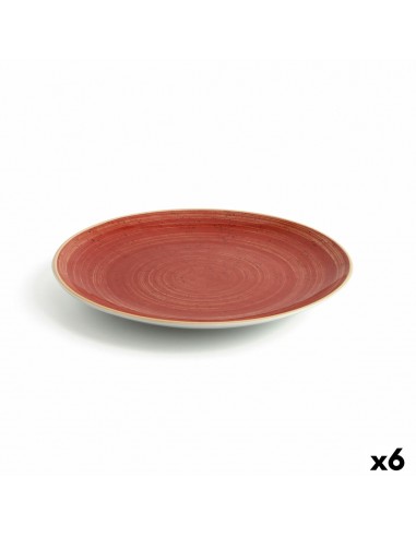 Flat plate Ariane Terra Ceramic Red...