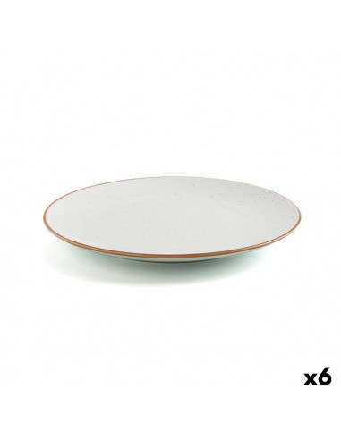 Flat plate Ariane Terra Ceramic Beige...