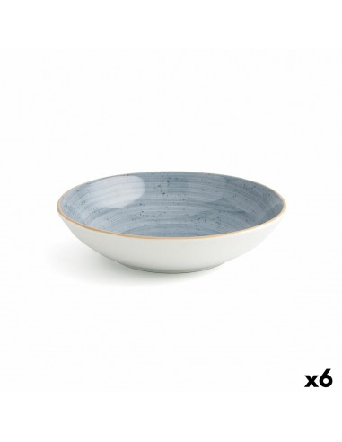 Deep Plate Ariane Terra Ceramic Blue...