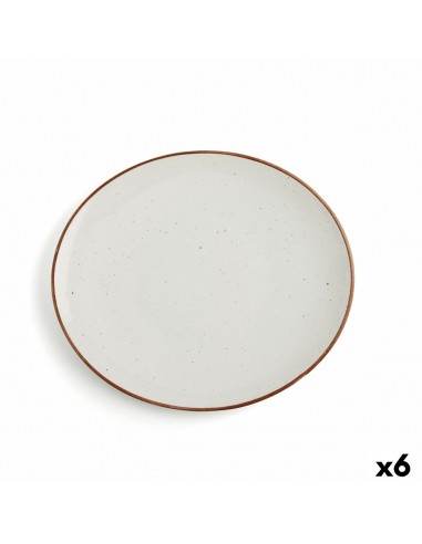 Flat plate Ariane Terra Ceramic Beige...