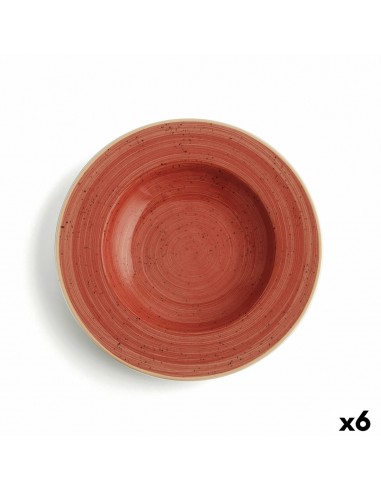 Deep Plate Ariane Terra Ceramic Red...