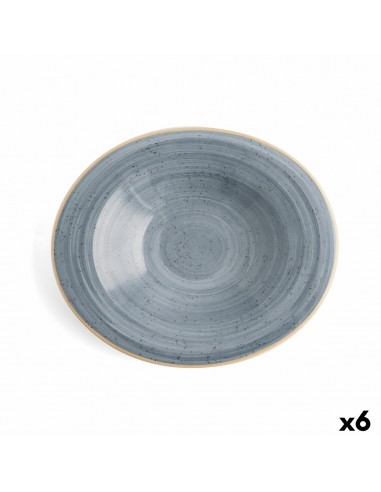 Deep Plate Ariane Terra Ceramic Blue...