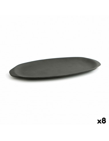 Snack tray Quid Mineral Ceramic Black...