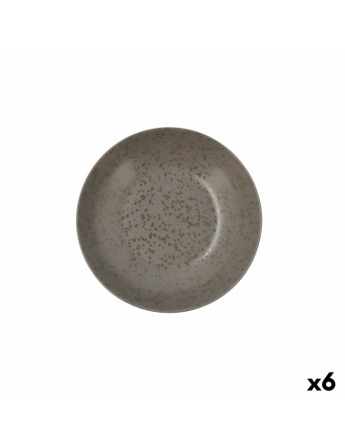 Deep Plate Ariane Oxide Ceramic Grey...