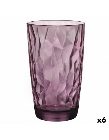 Glass Bormioli Rocco Diamond Purple...