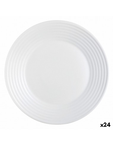 Bajo Plato Luminarc Harena Blanco...