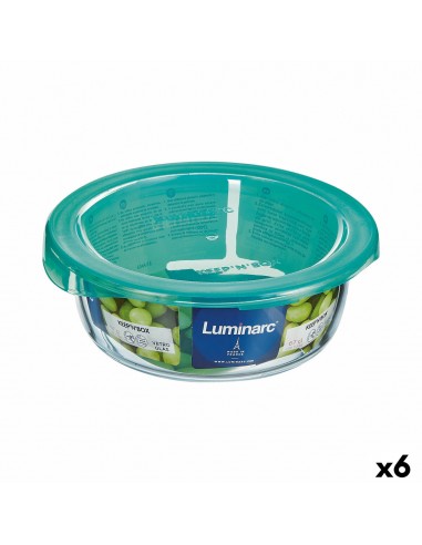 Round Lunch Box with Lid Luminarc...