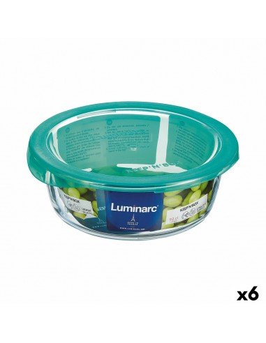 Round Lunch Box with Lid Luminarc...