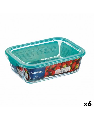 Rechthoekige lunchbox met deksel...