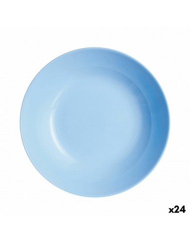 Deep Plate Luminarc Diwali Blue Glass...