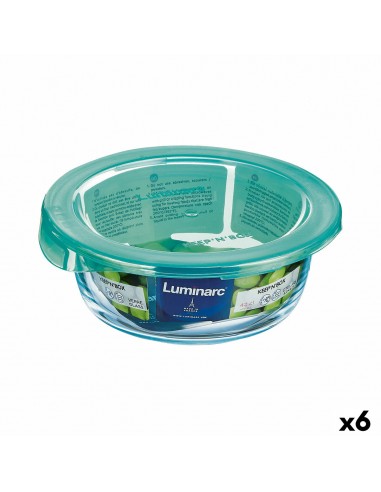 Round Lunch Box with Lid Luminarc...