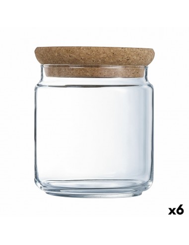 Jar Luminarc Pav Transparent Cork...