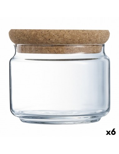 Jar Luminarc Pav Transparent Cork...