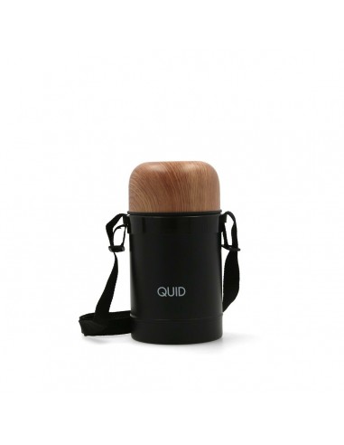 Travel thermos flask Quid Cocco Black...