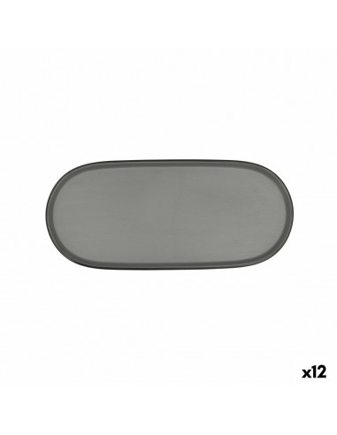 Snack tray Bidasoa Gio Grey Plastic...