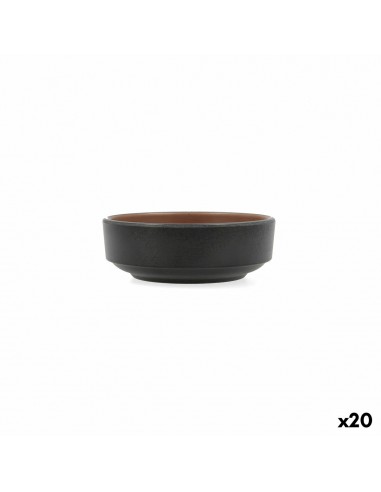 Snack Bowl Bidasoa Gio Brown Plastic...