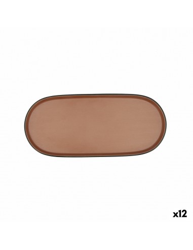 Snack tray Bidasoa Gio Brown Plastic...