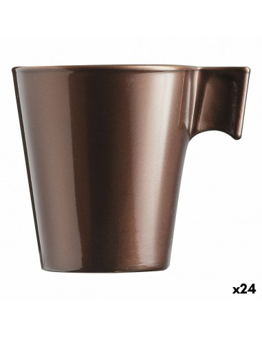 Mug Luminarc Flashy Brown 80 ml Glass...