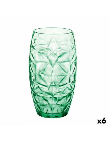 Becher Oriente grün Glas 470 ml (6...