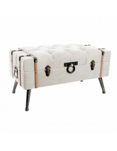 Kruk DKD Home Decor   Bruin Zwart...