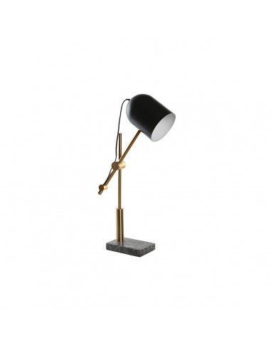 Bureaulamp DKD Home Decor Zwart Grijs...