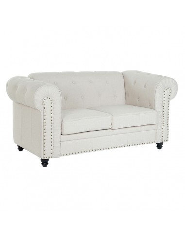 Sofa DKD Home Decor Wit Crème Hout...