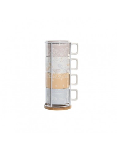 Juego de Tazas de Café DKD Home Decor...