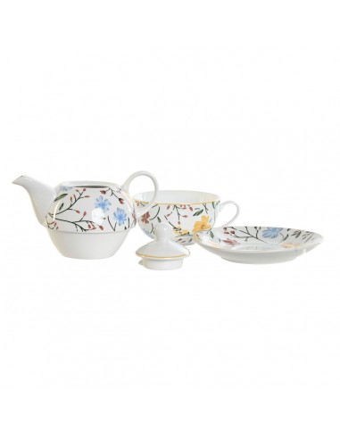 Set Teiera DKD Home Decor Porcellana...