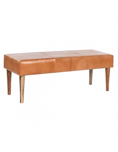 Bench DKD Home Decor Camel Wood 122 x...