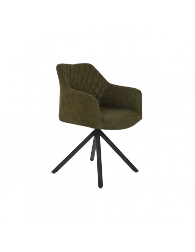 Chaise DKD Home Decor Noir Vert...