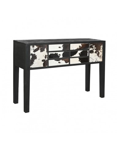 Table d'appoint Home ESPRIT Cuir Bois...