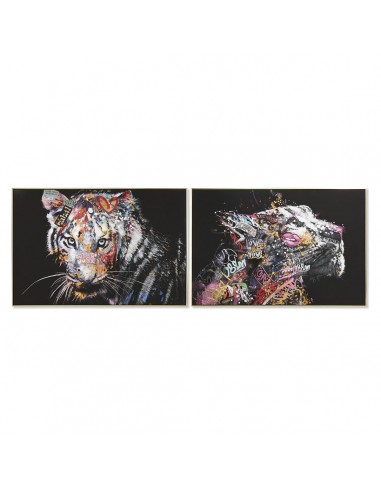 Quadro Home ESPRIT Tigre Moderno 120...