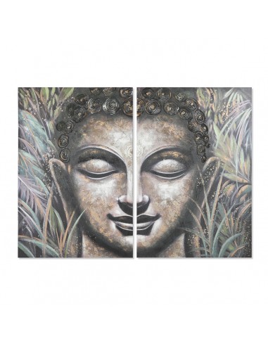 Set of 2 pictures Home ESPRIT Buddha...