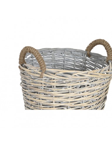 Log Stand Home ESPRIT wicker Rope 55...