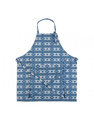 Apron Versa Manacor Blue Textile 80 x...