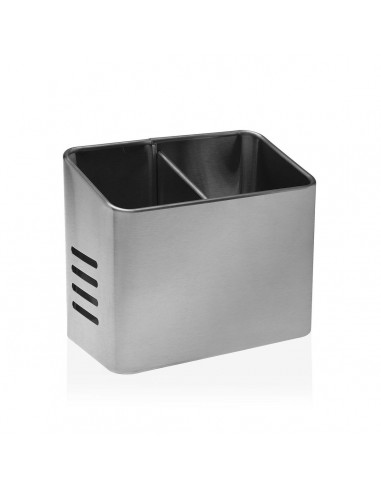 Cutlery Organiser Versa Silver 9,5 x...