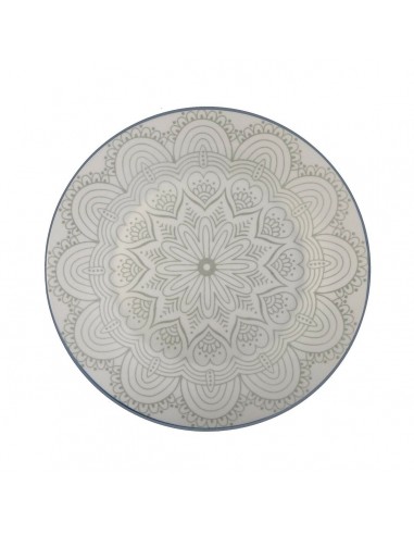 Assiette plate Versa Makana Porcelaine