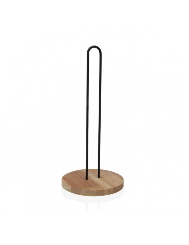 Kitchen Paper holder Versa Black Wood...