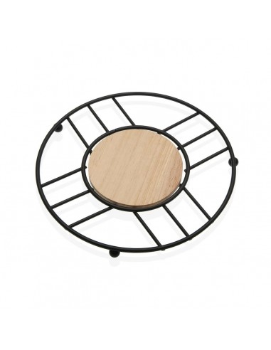 Placemat Versa Zwart Hout Rubberwood...