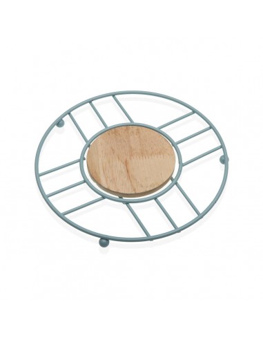 Table Mat Versa Blue Wood Rubber wood...