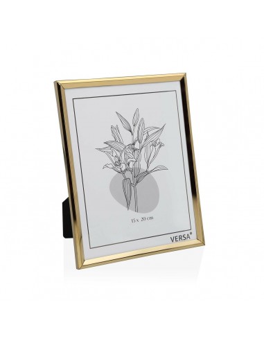 Photo frame Versa Golden Metal...