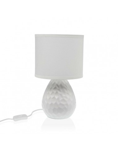 Lampe de bureau Versa Blanc Céramique...