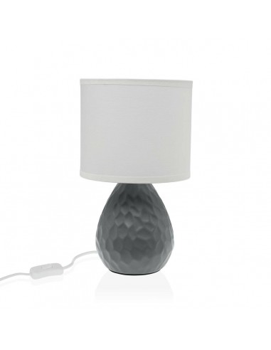 Desk lamp Versa Grey White Ceramic 40...